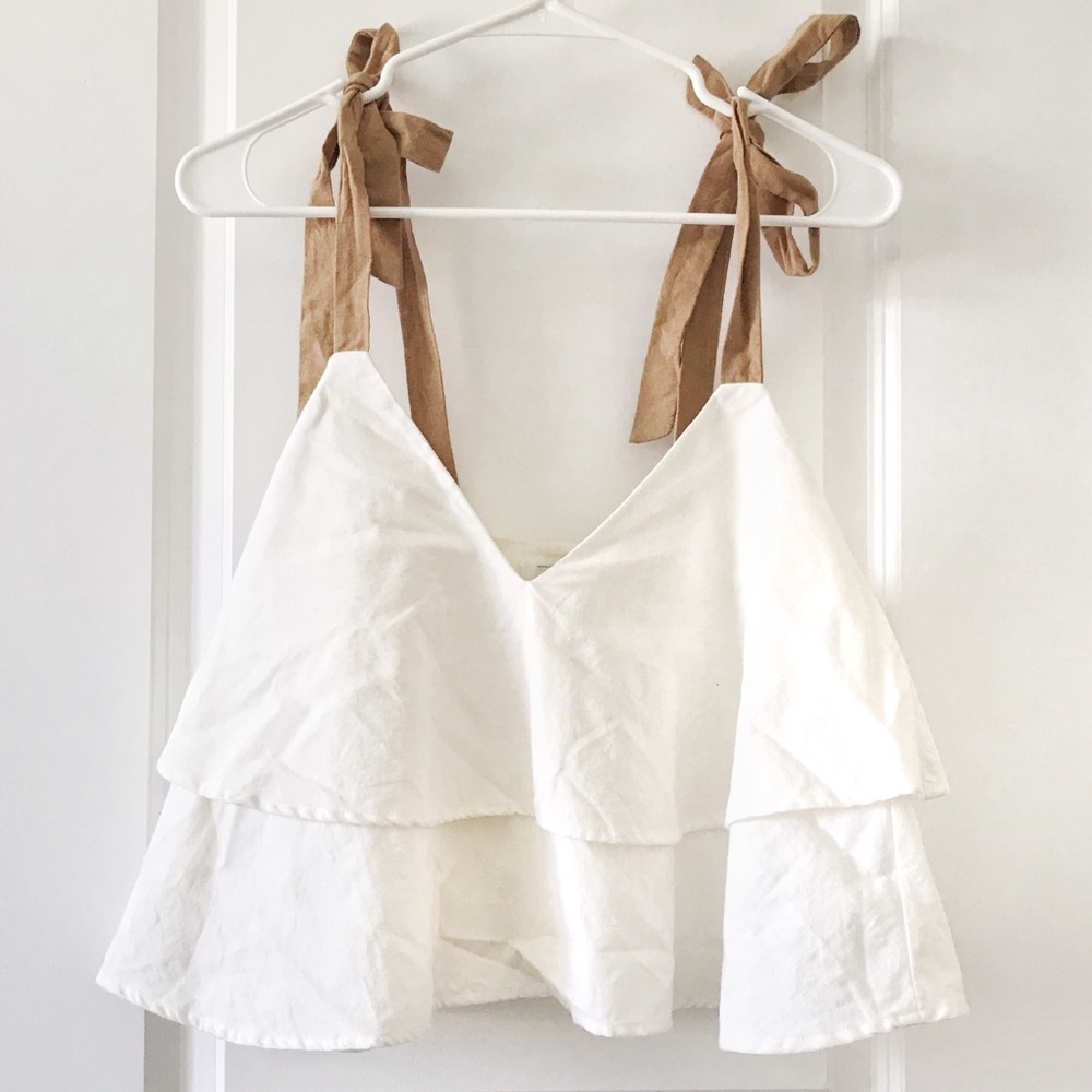 White Organic Cotton Top